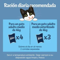 Felix Seleccion Pescados Sobres en gelatina para gatos - Multipack