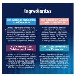 Felix Sensations Festín del Mar sobres en gelatina para gatos