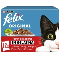Felix Sensations Selección de Carnes sobres en gelatina - Multipack