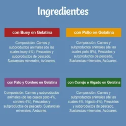 Felix Sensations Selección de Carnes sobres en gelatina - Multipack