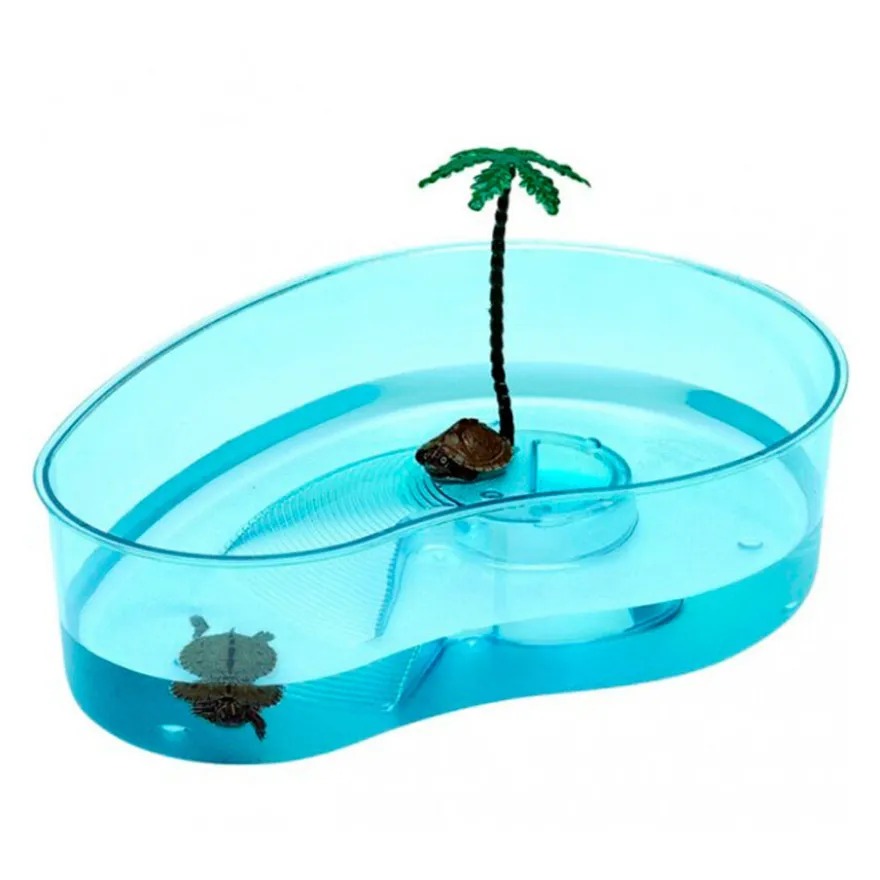 Ferplast Arricot Tortuguera de plástico con isla para tortuga joven