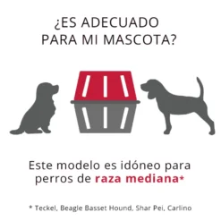 Ferplast Atlas Transportín para mascotas pequeñas