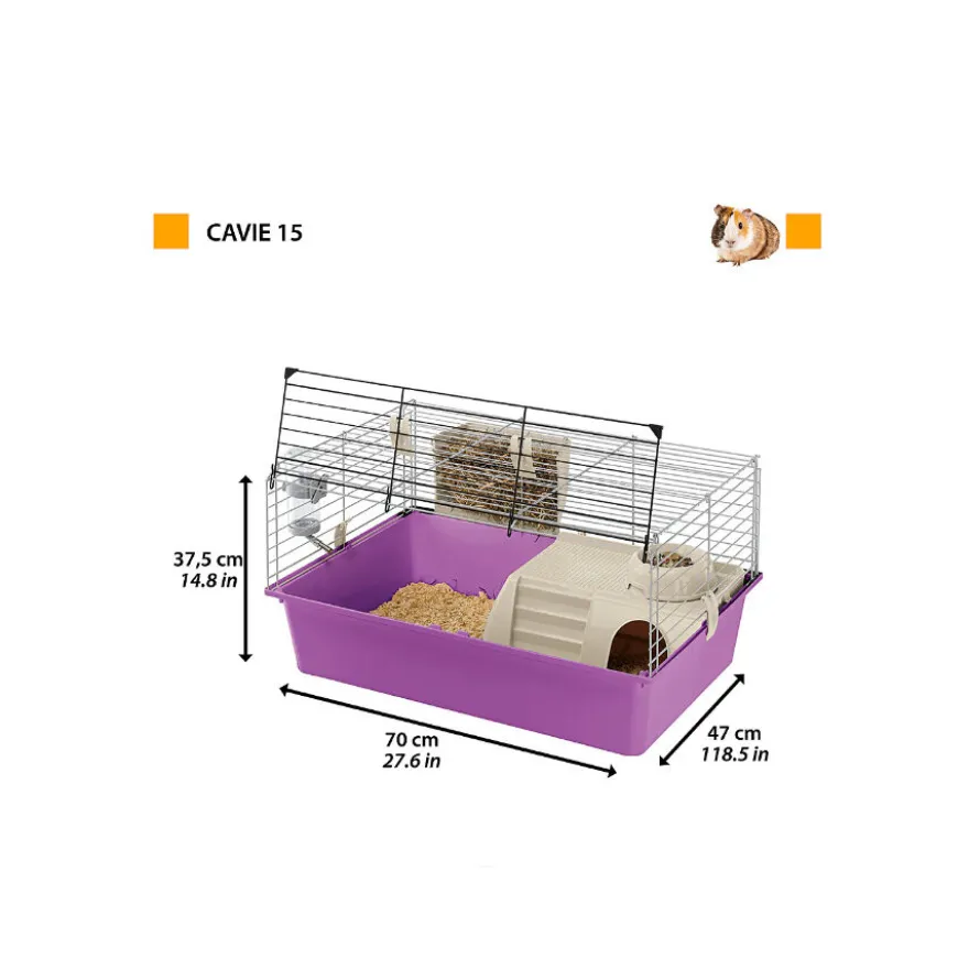 Ferplast Cavie 15 Jaula para roedores
