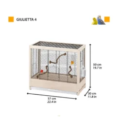 Ferplast Giulietta 4 Jaula para pájaros