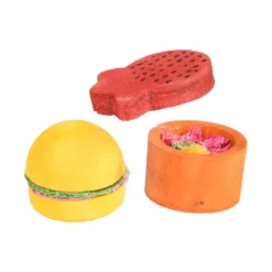 Flamingo Bernie Juguetes de Madera para roedores