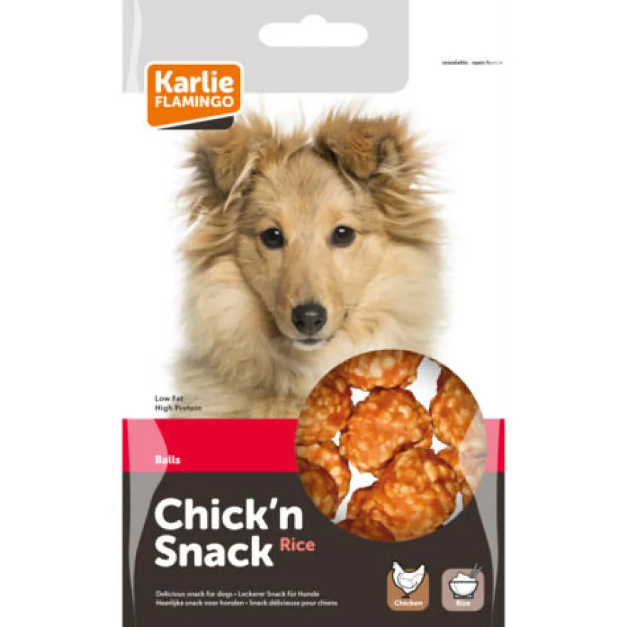 Flamingo Bolas de Pollo para perros