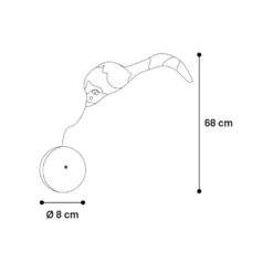 Flamingo Boula Ratón Interactivo para gatos