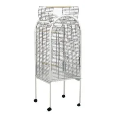 Flamingo Coco Jaula Blanca para loros