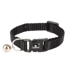 Flamingo Collar Ziggi Negro para gatitos