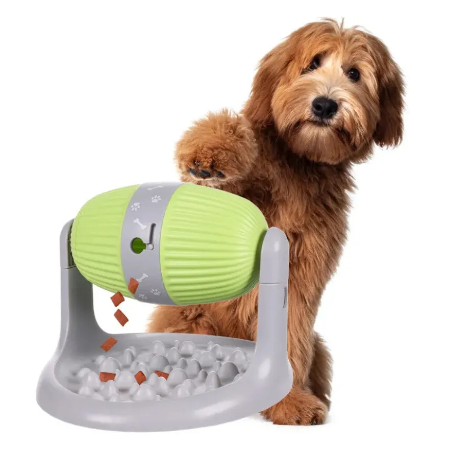 Flamingo dispensador de snacks para mascotas