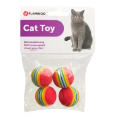 Flamingo Dony Pelota Multicolor para gatos