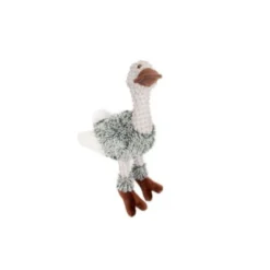 Flamingo Emú de Peluche Gris para perros