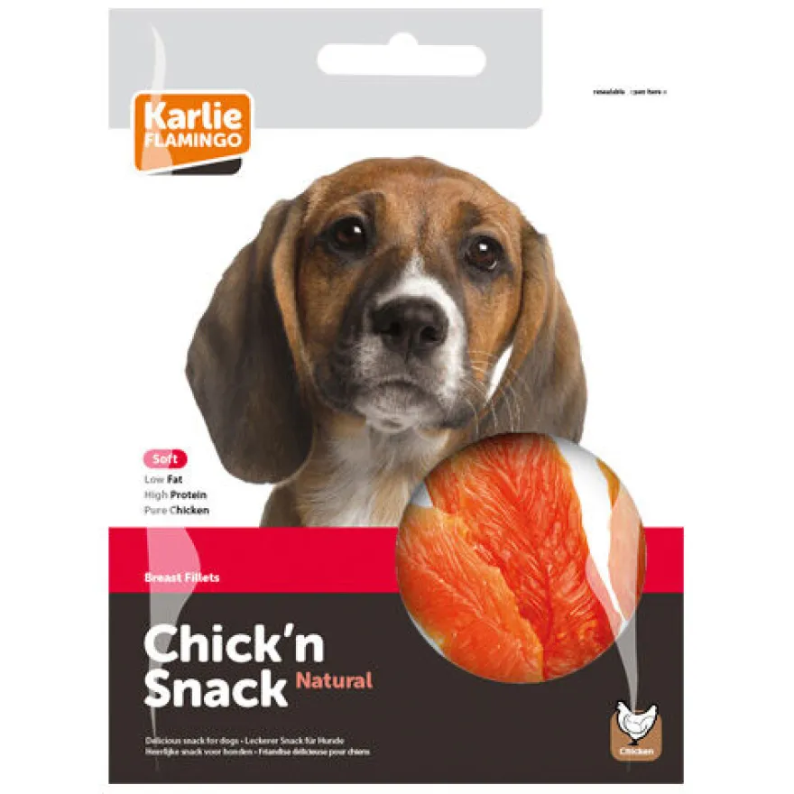 Flamingo Filetes de Pollo para perros