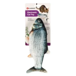 Flamingo Flounder Pez de Juguete Eléctrico para gatos