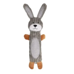 Flamingo Gommy Conejo de Peluche Gris para perros