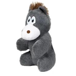 Flamingo Henny Burro de Peluche Gris para perros