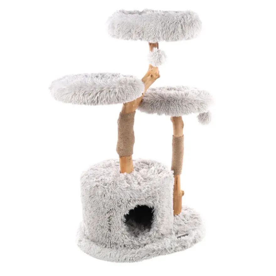Flamingo Hina Árbol Rascador con 3 pisos para gatos
