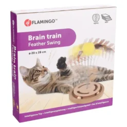 Flamingo Juguete Interactivo con Pelota para gatos