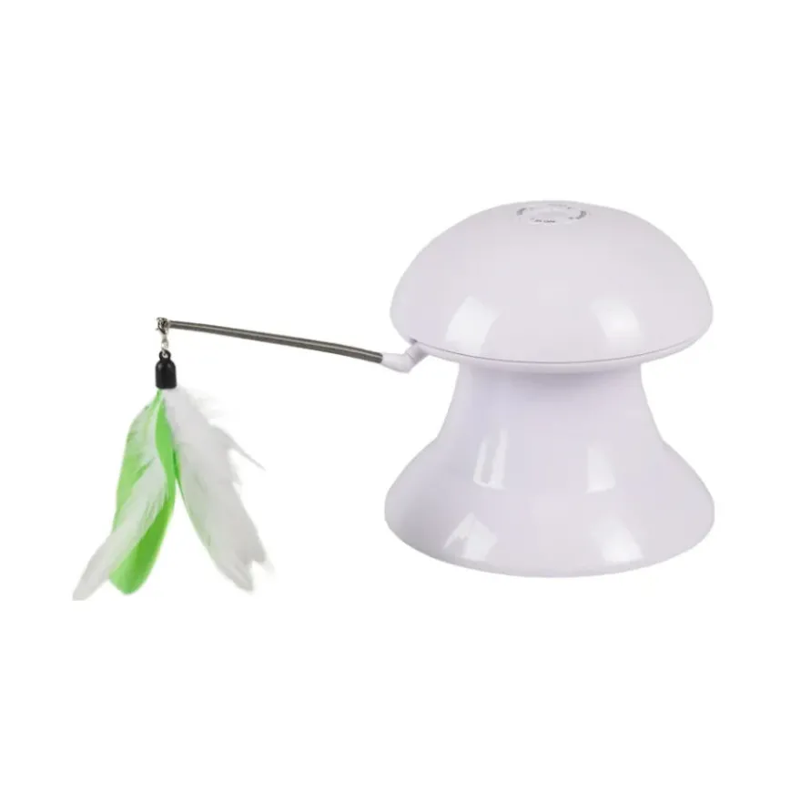 Flamingo Juguete Interactivo Blanco para gatos