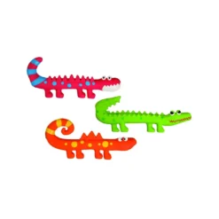 Flamingo Jurassic Juguetes de látex para perros