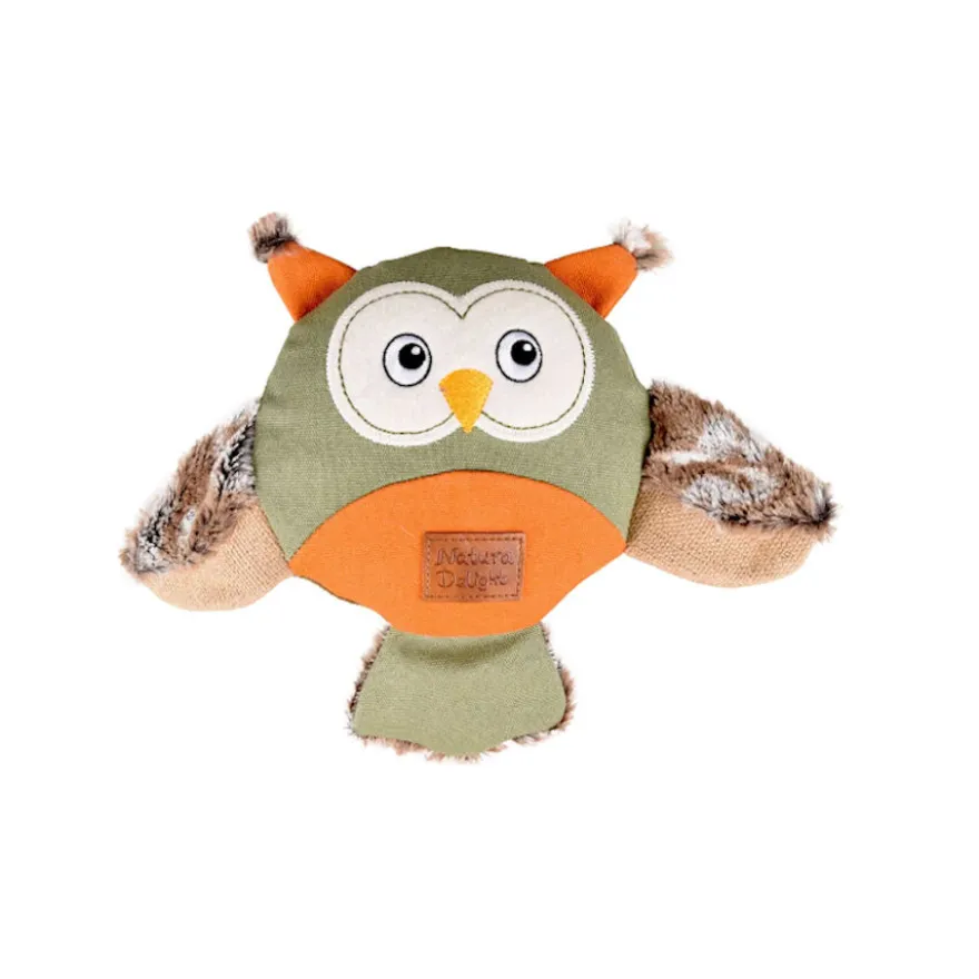 Flamingo Natura Delight Búho de peluche para perros