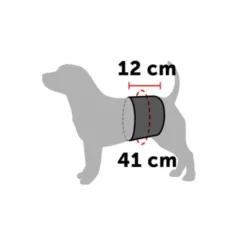 Flamingo Pañal Lavable para perros machos