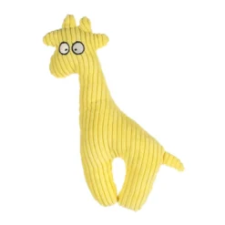 Flamingo Pebbles Jirafa de Peluche Amarilla para perros