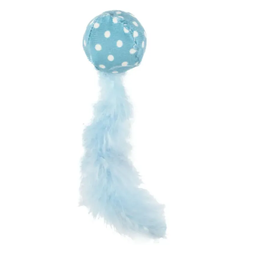 Flamingo Polka Pelotita para gatos