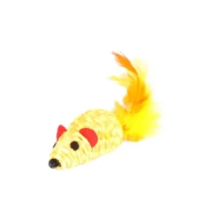 Flamingo Shuka Ratón con Plumas para gatos