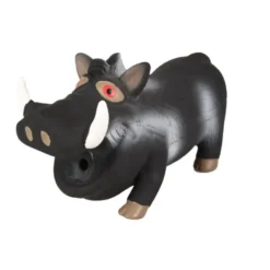 Flamingo Squeaky Jabalí Negro Juguete para perros
