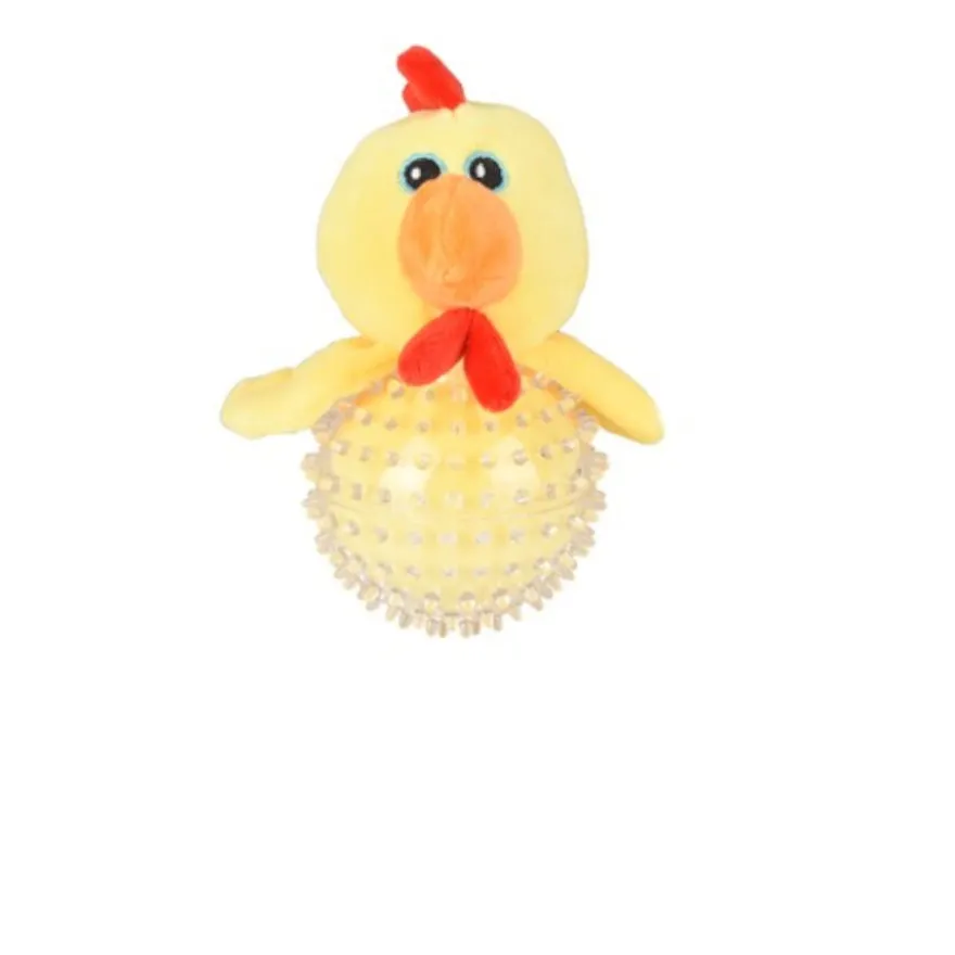 Flamingo Wilco Pollo Amarillo de Peluche para perros