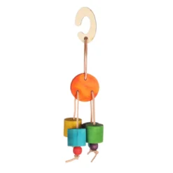 Flamingo Yalu Mezcla Juguete Colgante para roedores