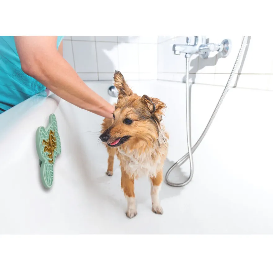 Flamingo Yumee Alfombrilla para lamer antivoracidad para perros y gatos