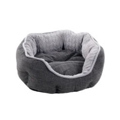 Flamingo Zupo Octógono Gris Oscuro cama para perros y gatos