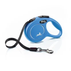 Flexi New Classic Correa Extensible Azul para perros