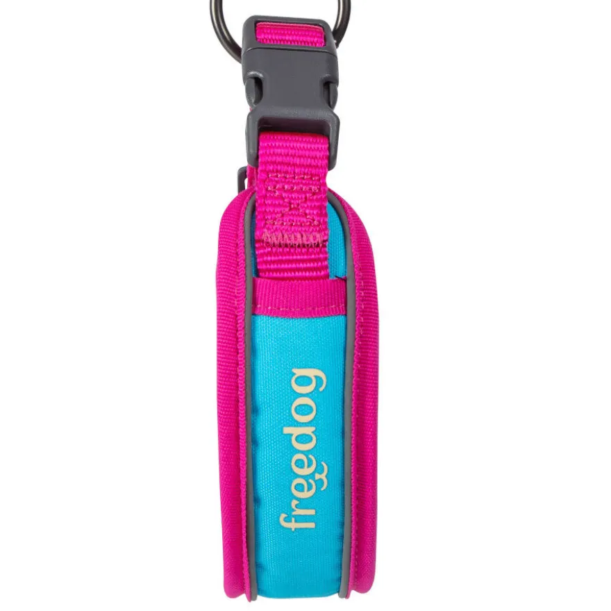 Freedog Cool Pro Tech Collar Refrescante Fucsia Deportivo para perros