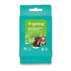 Freedog Fresh Essence Toallitas Húmedas con Aloe Vera para perros y gatos