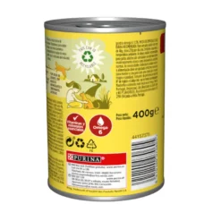 Friskies Adult Buey e hígado en Paté lata para gatos