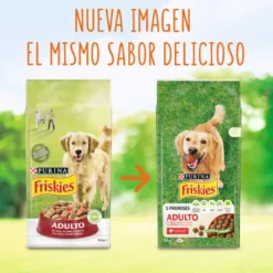 Friskies Adult Buey y Verduras pienso para perros