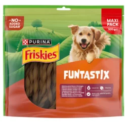Friskies Funtastix Barritas de Queso y Bacon para perros
