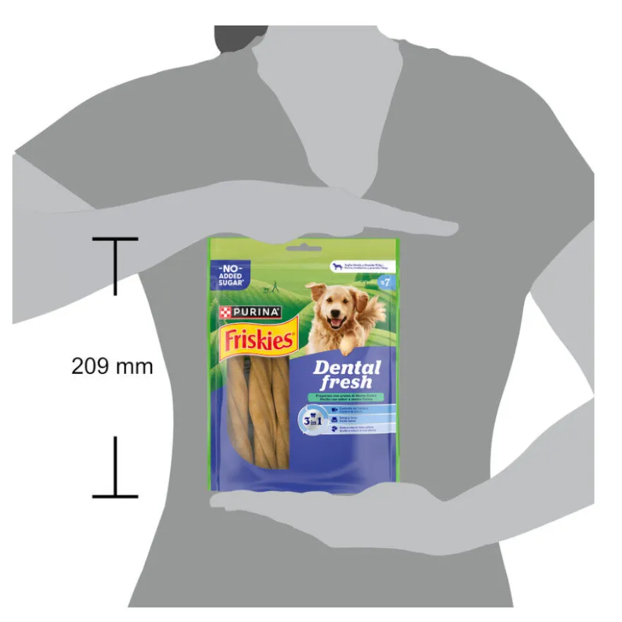Friskies Medium & Large Snacks Dentales para perros