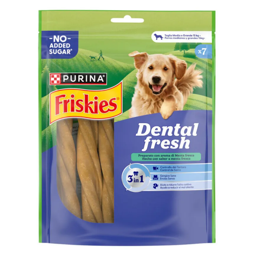Friskies Medium & Large Snacks Dentales para perros