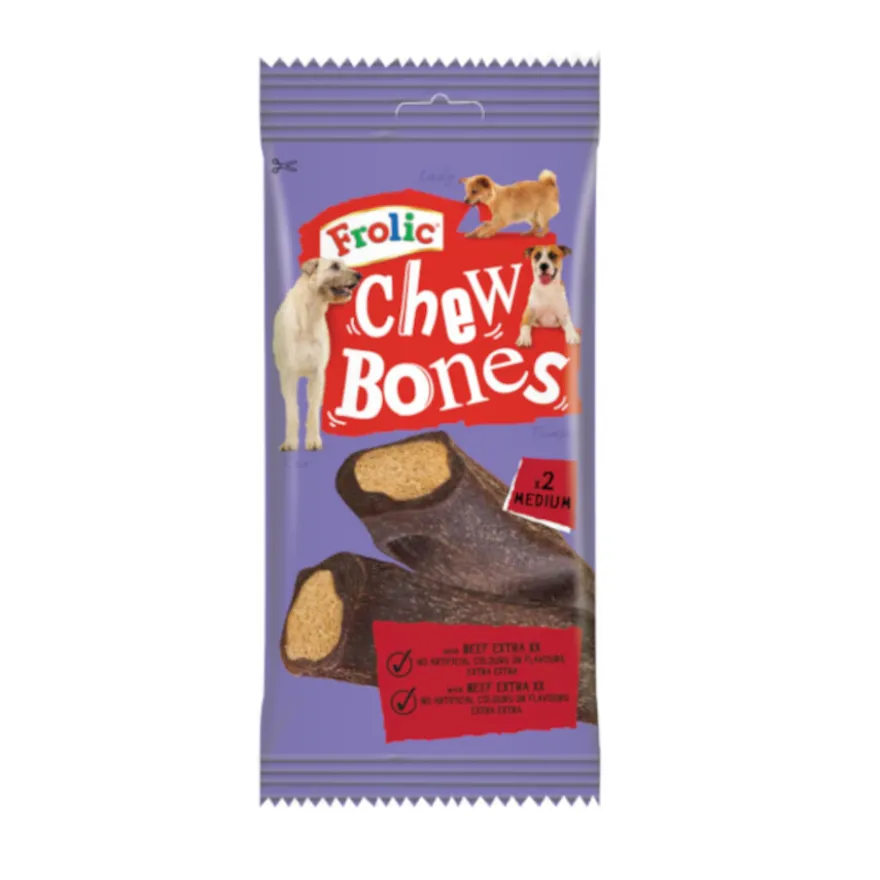 Frolic Huesos Chew Bones Masticables para perros