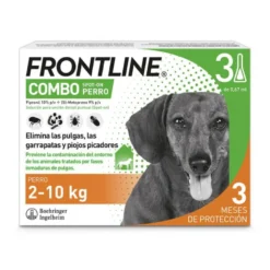 Frontline Combo Pipetas Antiparasitarias para perros pequeños