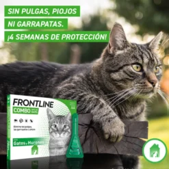 Frontline Combo Pipetas Antiparasitarias para gatos y hurones
