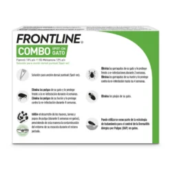 Frontline Combo Pipetas Antiparasitarias para gatos y hurones