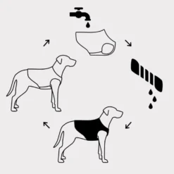GF Pet ElastoFit Ice Vest Chaleco Refrescante para perros