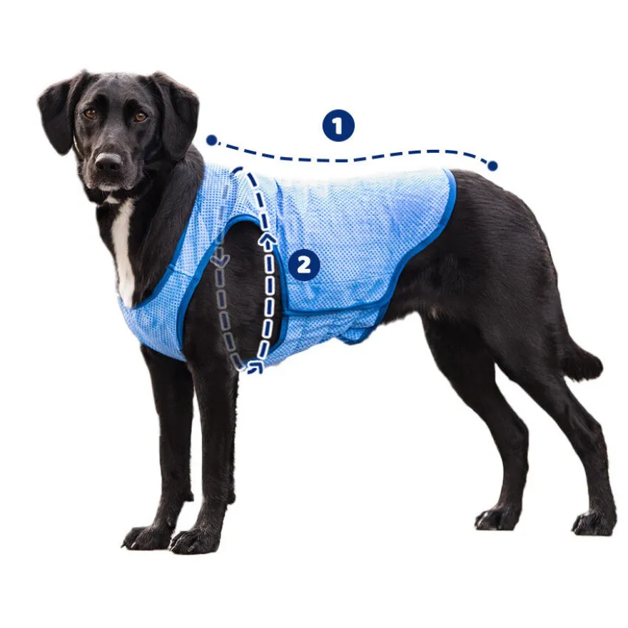 GF Pet ElastoFit Ice Vest Chaleco Refrescante para perros