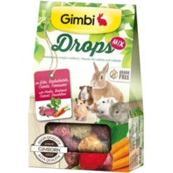 Gimbi Drops Mix Chuches para roedores