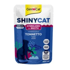 GimCat atún en caldo lata para gatos esterilizados